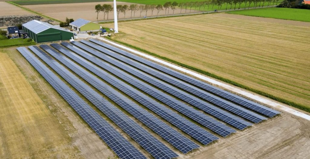 Wieringerwerf solar farm heir project building block