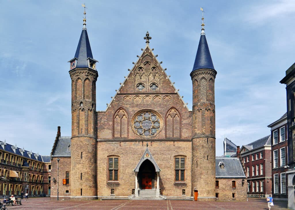 Het Binnenhof in Den Haag - regering