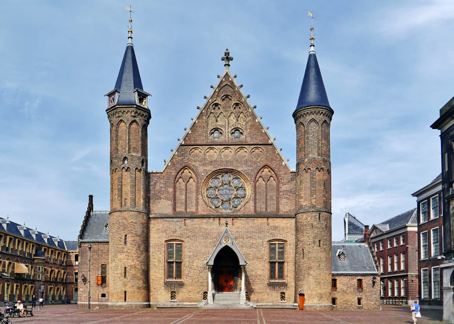 Het Binnenhof in Den Haag - regering